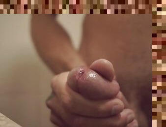 hot jerking off  Closeup