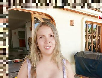 Milk tits teen pick up for public sex pov