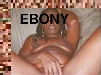 Ebony web pee and pussy play