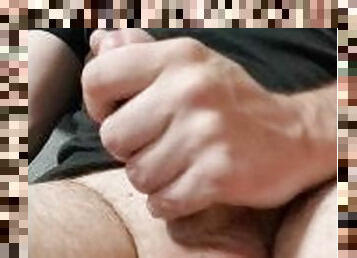 Solo handjob