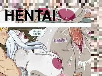 Naruto se folla a la sexi Kaguya a escondido de Hinata xxx