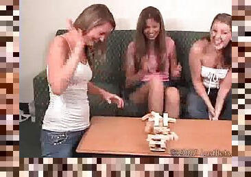 Mia Ashley and Ashton Play Strip Jingo