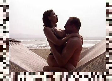 Gina ryder gets dicked on a beach