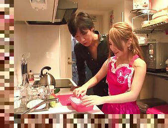 Japanese housewife, Mariru Amamiya is cheating