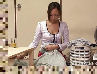 Attractive Japanese housewife likes being used like a slut