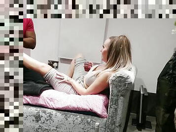Classy Filth - Gets Her Feet Massaged By Nemo Brown