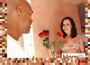 Katie St Ives interracial with black lover