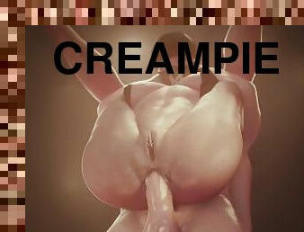 anaal, jobipauk, kompilatsioon, creampie, sperma, anime, hentai, munn