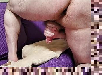 Bisexual Daddy Wants to Be Bred While Milking Cum from Cock