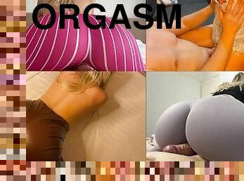 orgasme, amatør, hjemmelaget, compilation, par, truser, cfnm, cum, stram, gym