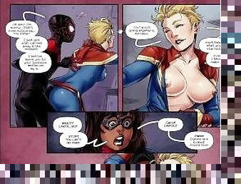 Ms Marvel – Spider-Man 2 Comic Porn