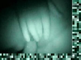 Pussy pumping with night vision