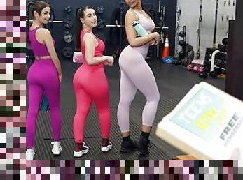 BFFS Don’t Pay for Gym Memberships feat. Brookie Blair, Serena Hill & Ariana Starr - TeamSkeet