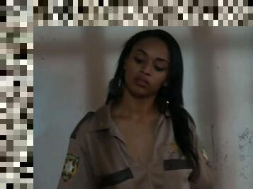 Bella Moretti and Porsha Carrera Having Lesbian Sex in Prison