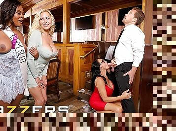 BRAZZERS - Caitlin Bell Wants To Have Some Last Lesbian Fun With Avery Jane Before Her Wedding