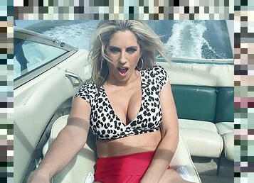 Premium MILF turns naughty boat trip into genuine porn