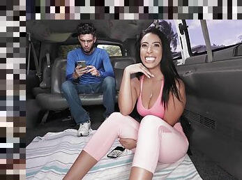 Deep fantasy bang bus sex for this fit Latina broad in her first experience of such kind