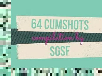 You won't last 5 minutes watching this video! 64 CUMSHOTS COMPILATION