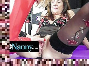 OLDNANNY Pandora and Camila play master and slave