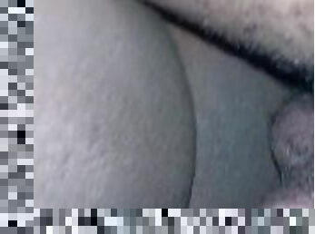 Fucking my black BBW stepmother sideways