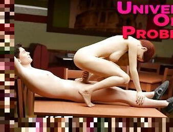 University Of Problems (Roxy) #15 She couldn't resist and straddled his dick right on the cafe table