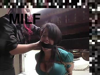 Milf Gigi, Jj Plush Bondage Gigi Jj Annihilates Landlady On