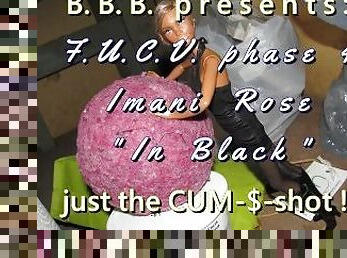 FUCVph4 Imani Rose "In Black" just-the-cumshot version