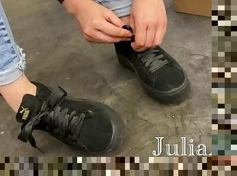 Fruit crush crushing sneaker vans! ???? Trailer! JuliaApril onlyfans