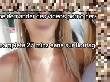 Deux jolies blondes baisent avec un mec trouv dans fasr food