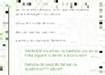 Conversa picante do WhatsApp caiu na net - As amigas Kel e Ju falando putaria