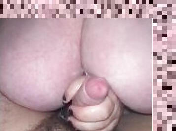 Titty fuck and handjob