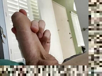 Huge uncut cock Nerd cumshot tested and ready to play