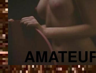 Super Hot Sensual Amateur Dildo Ride Naked!