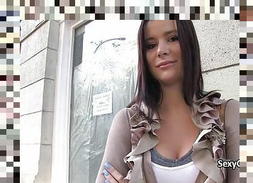 Cute Teen Fucks For Money Outdoors