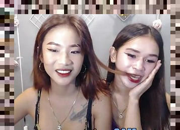 Asian Hotties Enjoy Webcam Session Together