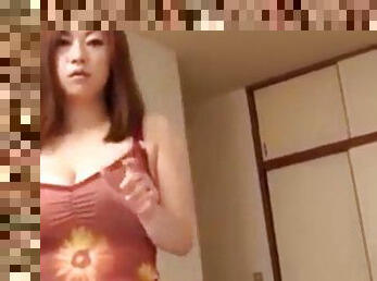 Asian Mom With Big Tits Fucks Asian Stepson