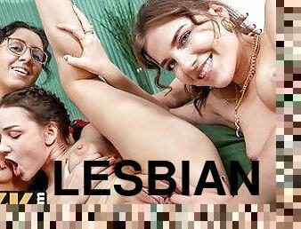 lesbo-lesbian, teini, lelu, kolmisin, pikkuinen, fetissi, haastattelu, lesbo