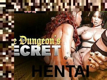 Futa3dX - Futa Redhead Dungeon Keeper Fucks Brunette Adventurer