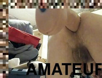 ekstrem, amatør, anal, legetøj, maskiner, dildo