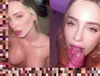 LillySullivan -  Throat fucked and swallowed