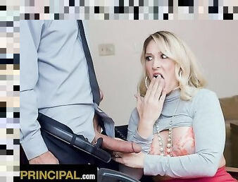 Perv Principal - Big Assed Stepmom Charley Hart Getting Fucked In The Principal's Office Full Movie