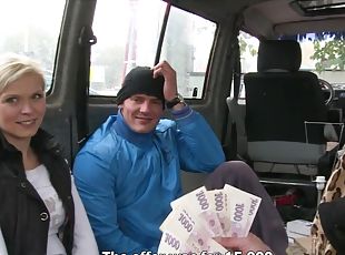 Swinger Party In The Car
