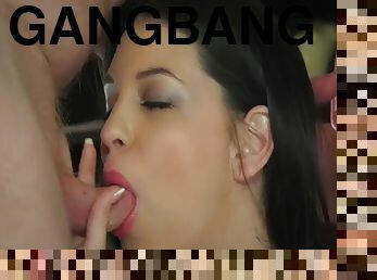 Debauched 21 Teeny Gangbangs Six Gambling Oldmen 6 Min