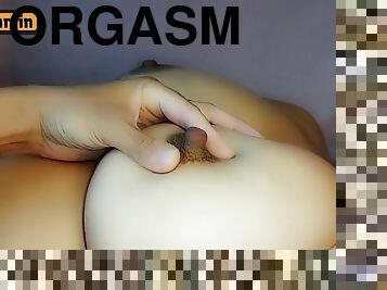 Iranian nipple orgasm close up, nipple play, nipple orgasm, big nipple