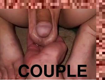 My Mate Squatting and Pissing in My Hand With Huge Dick and Balls Compilation
