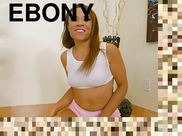 Appetizing Ebony Nymph Hardcore Xxx Movie