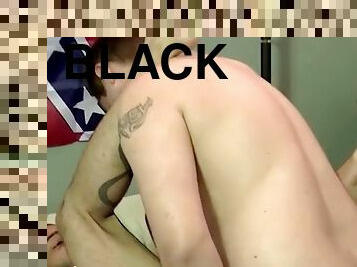 Hot black guy bareback with naughty American amateur