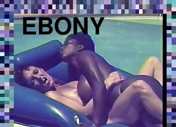 Ebony Ayes and Angela Parker - Poolside