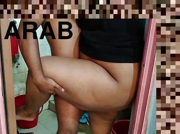 Friends Arab Wife Fucked By Best Friend in Bathroom, When She Washing Clothes Big Ass  Huge Boobs Hot Muslim Housewife Sex