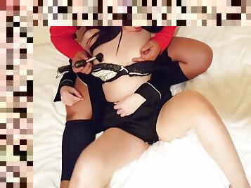 Picking up an amateur married woman and having sex with her during sex